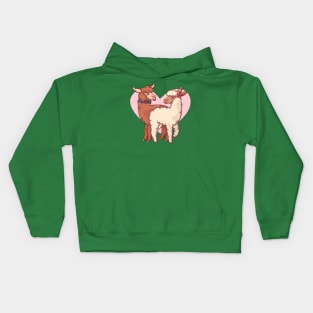 Lama Couple Cute Kids Hoodie